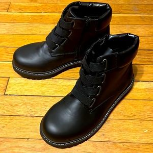 10.5 WW Black Torrid Ankle Boots